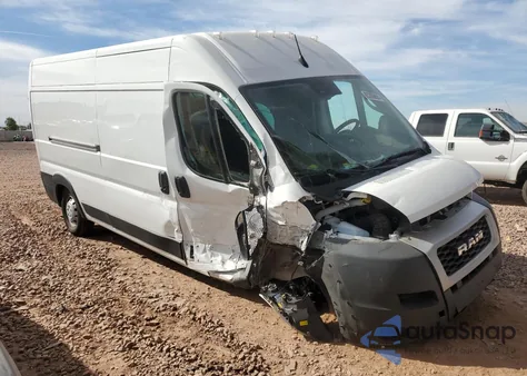 2022 Ram Promaster 2500 2500 High from USA, damaged, VIN 3C6LRVDG4NE110160